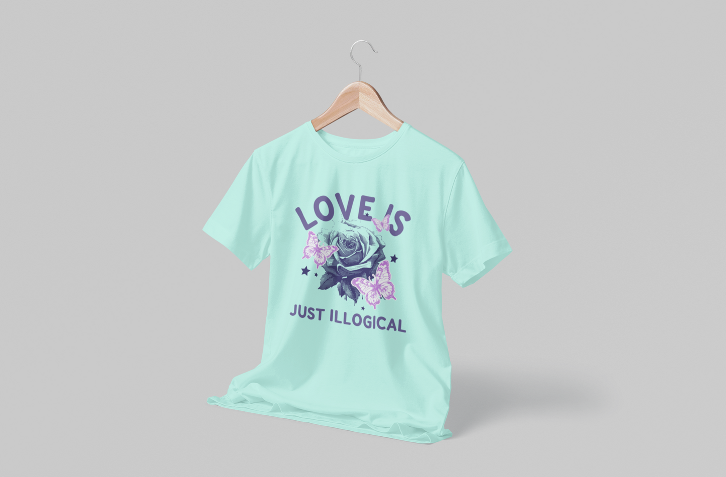 Love is just illogical Oversized T-shirt