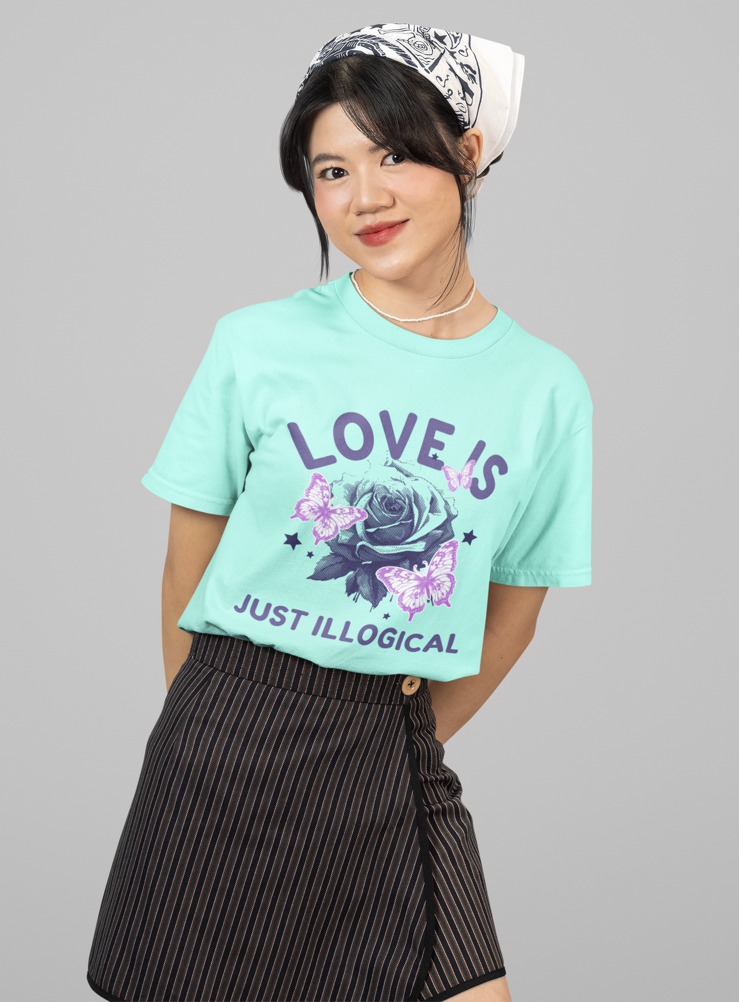 Love is just illogical Oversized T-shirt
