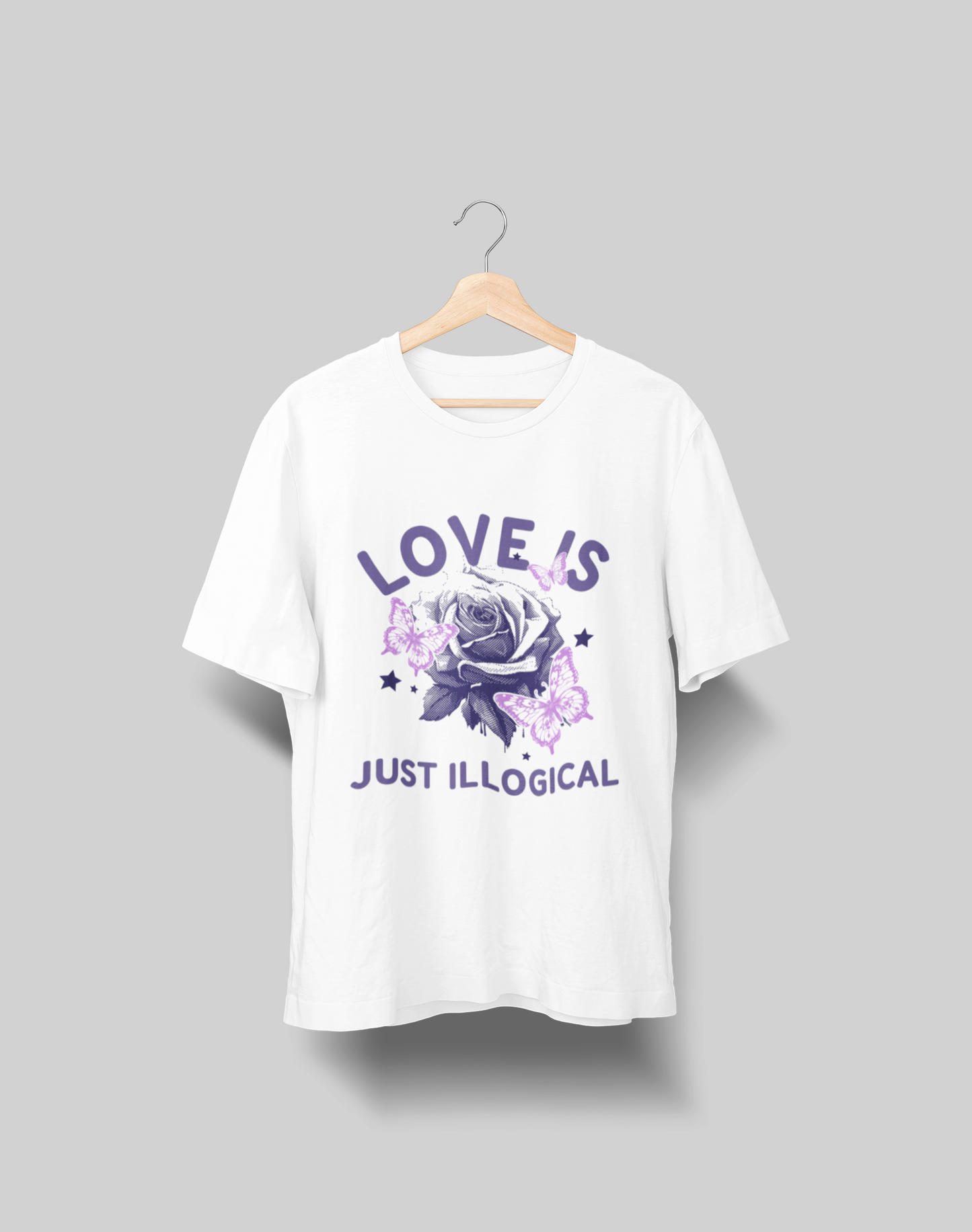 Love is just illogical Oversized T-shirt