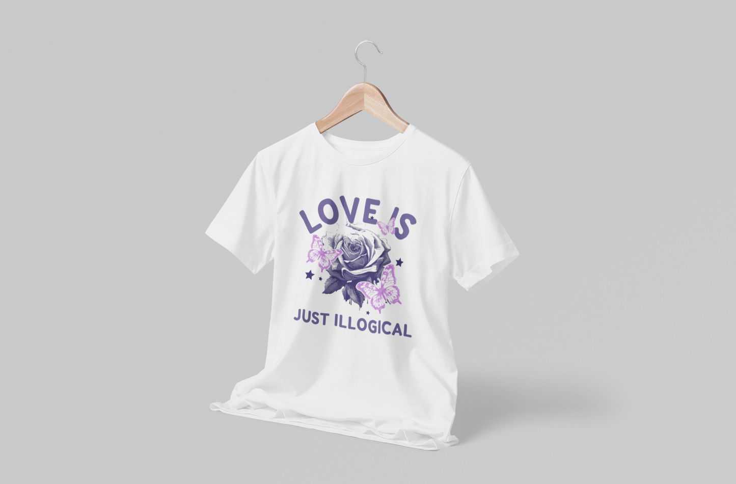 Love is just illogical Oversized T-shirt