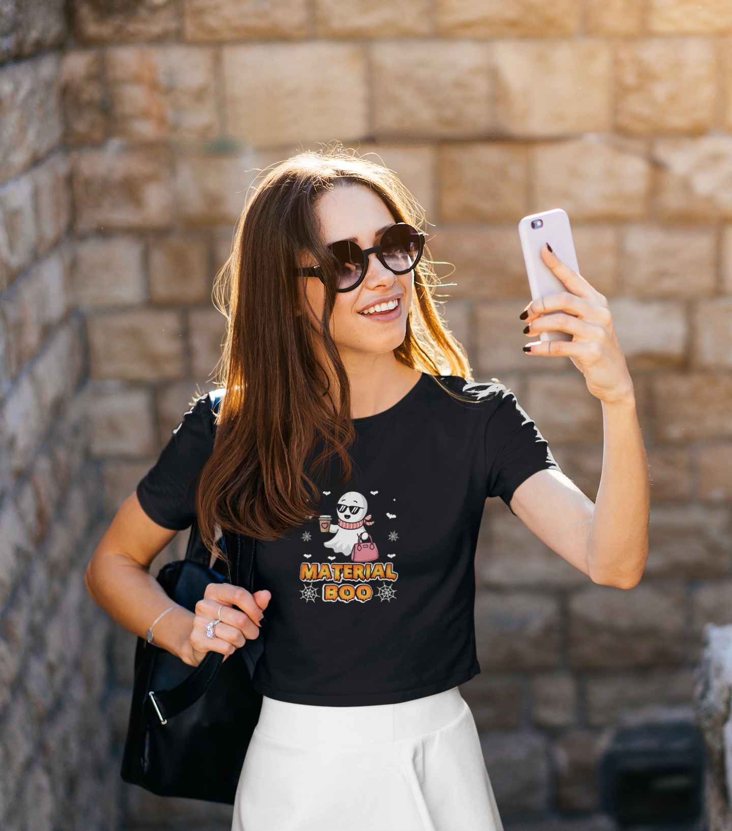 Material Boo Crop T-shirt