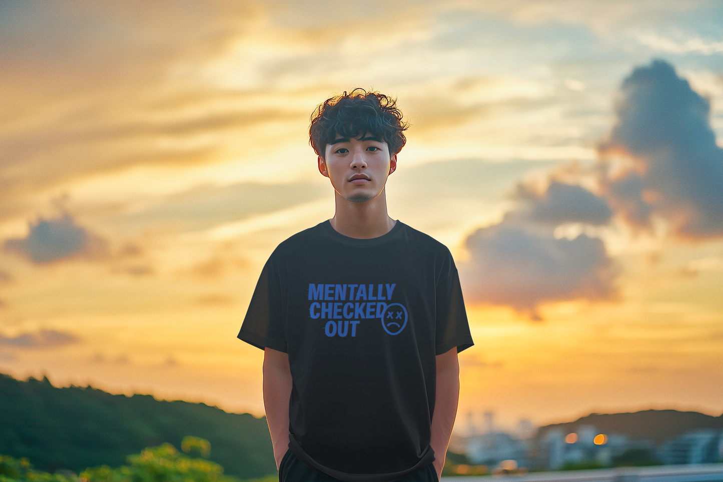 Mentally Checked Out Men T-shirt