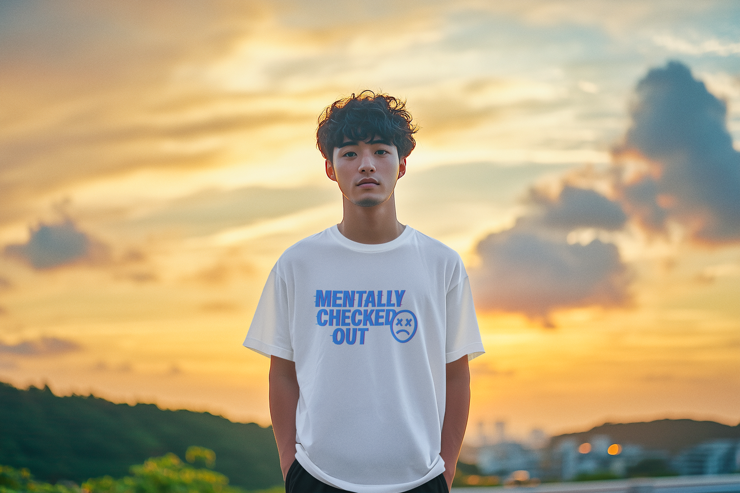 Mentally Checked Out Men T-shirt