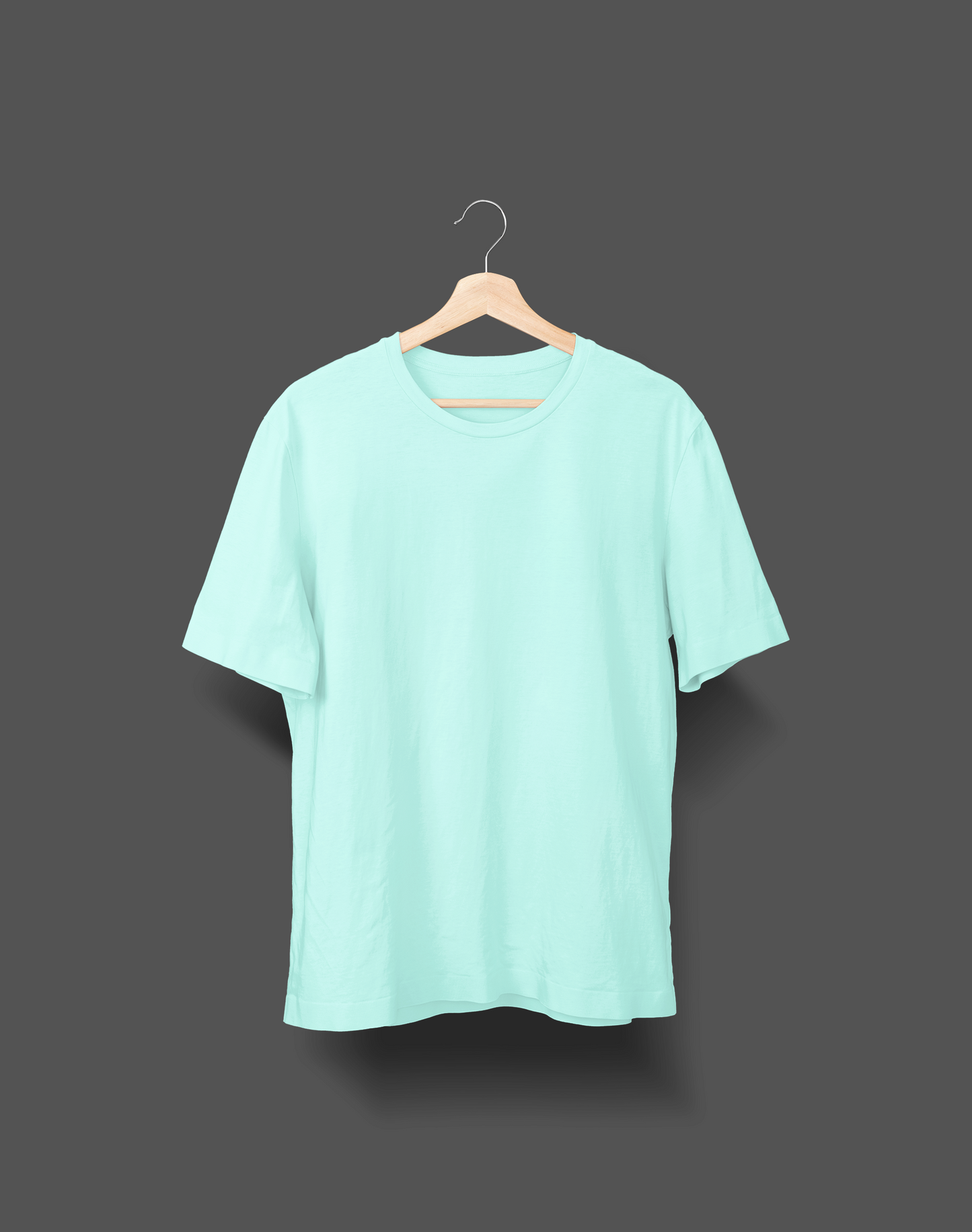 Unisex Oversized Plain T-shirts - Soft Colors