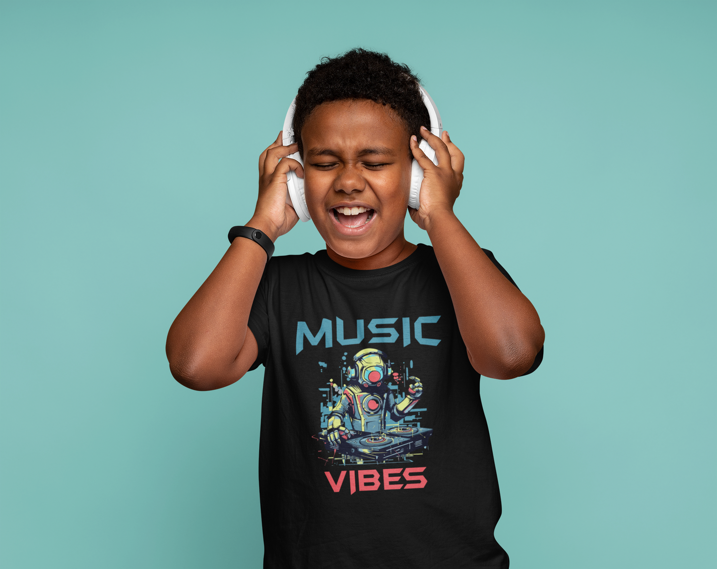 Music vibes Boy's T-shirt