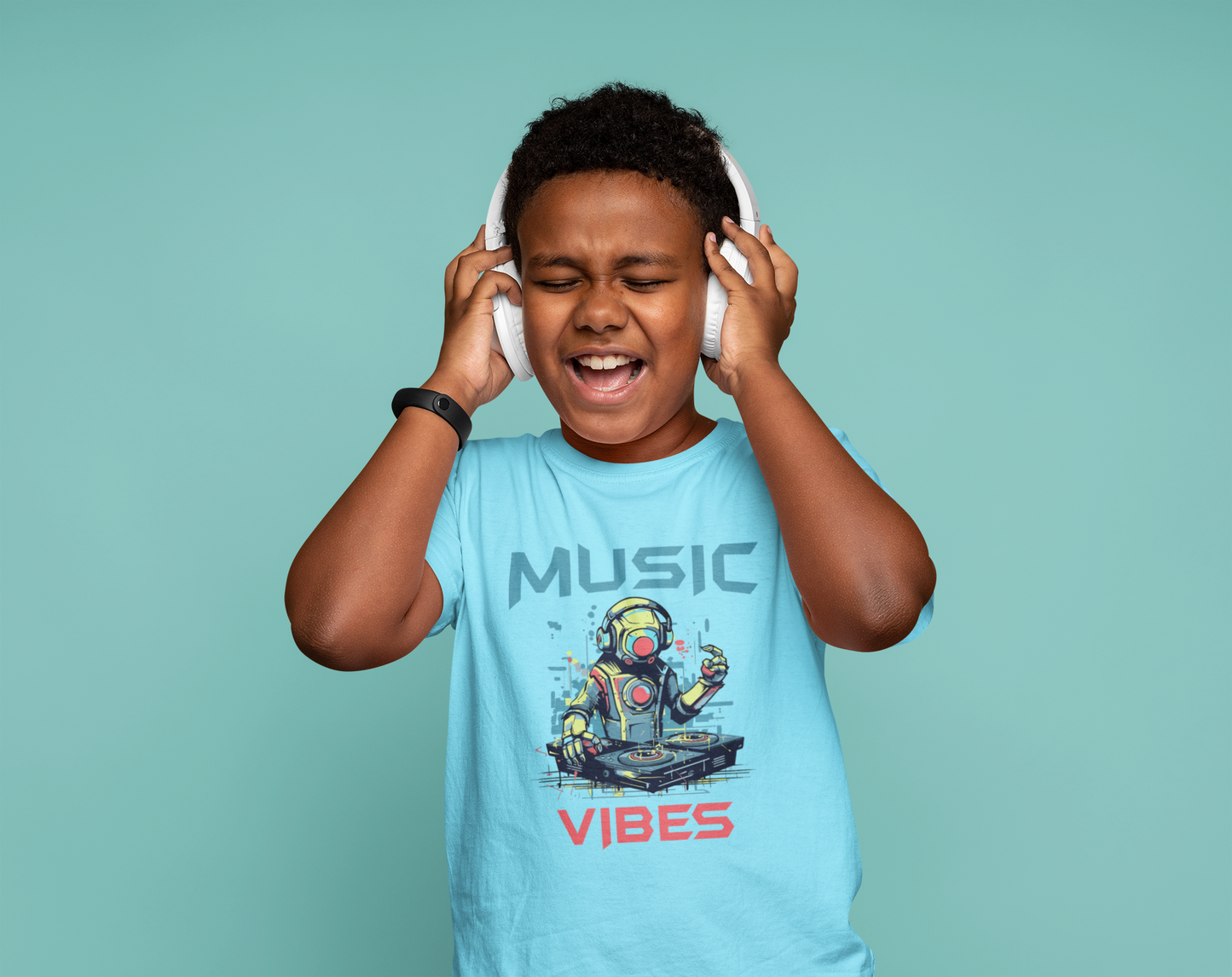 Music vibes Boy's T-shirt