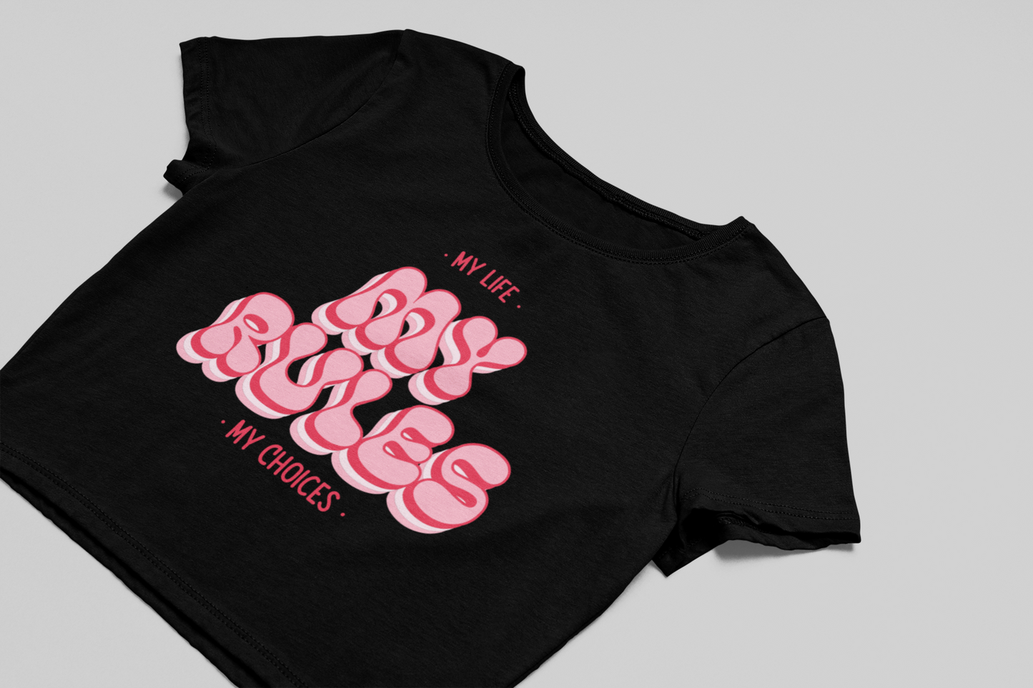 My Rules Crop T-shirt