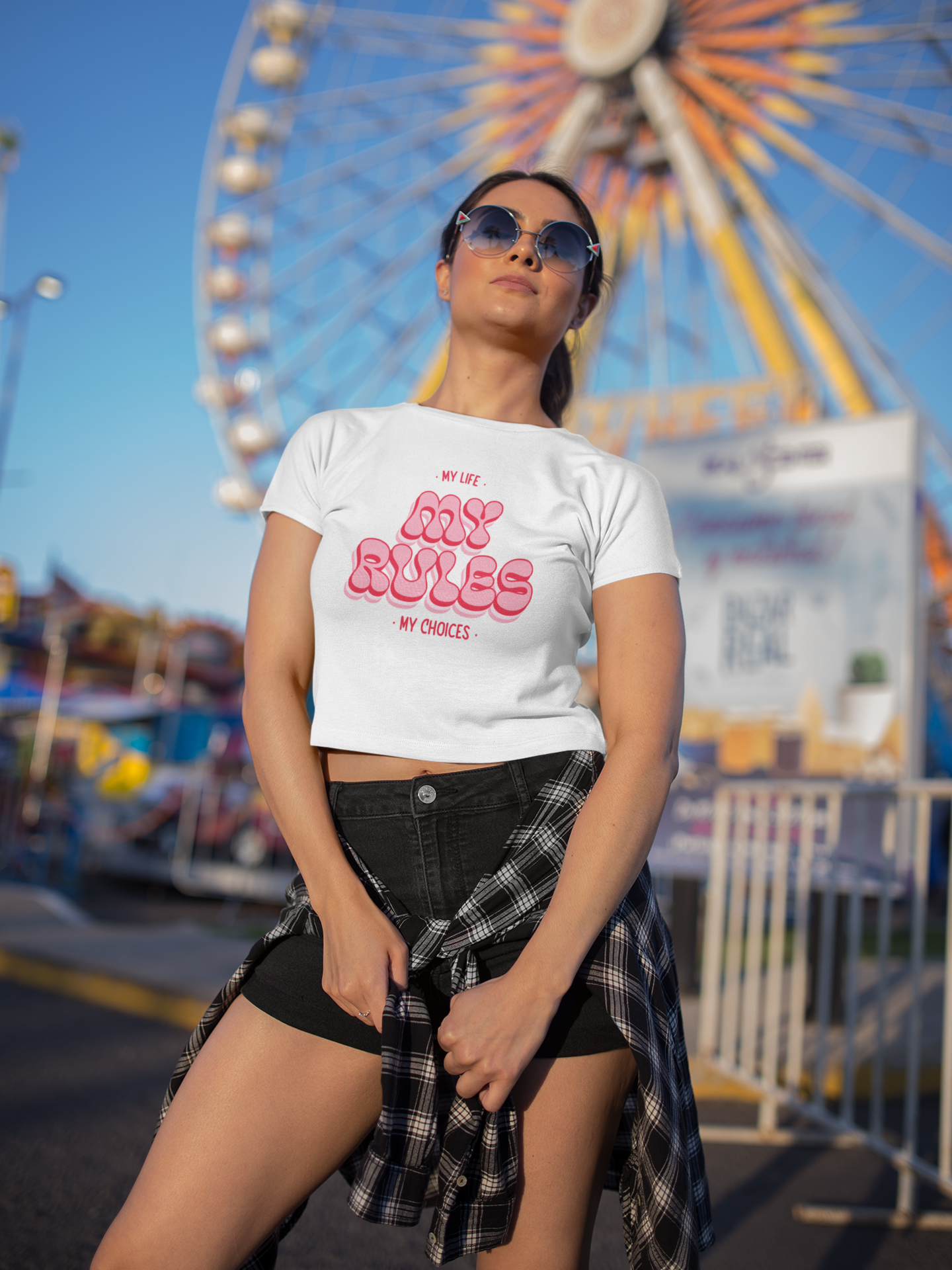 My Rules Crop T-shirt