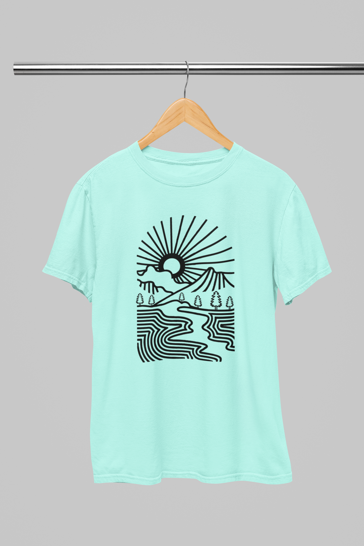 Eclipse Peaks Men's T-shirt