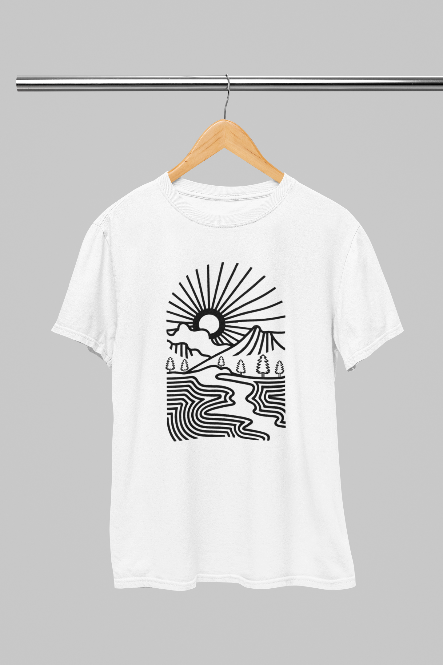 Eclipse Peaks Men's T-shirt