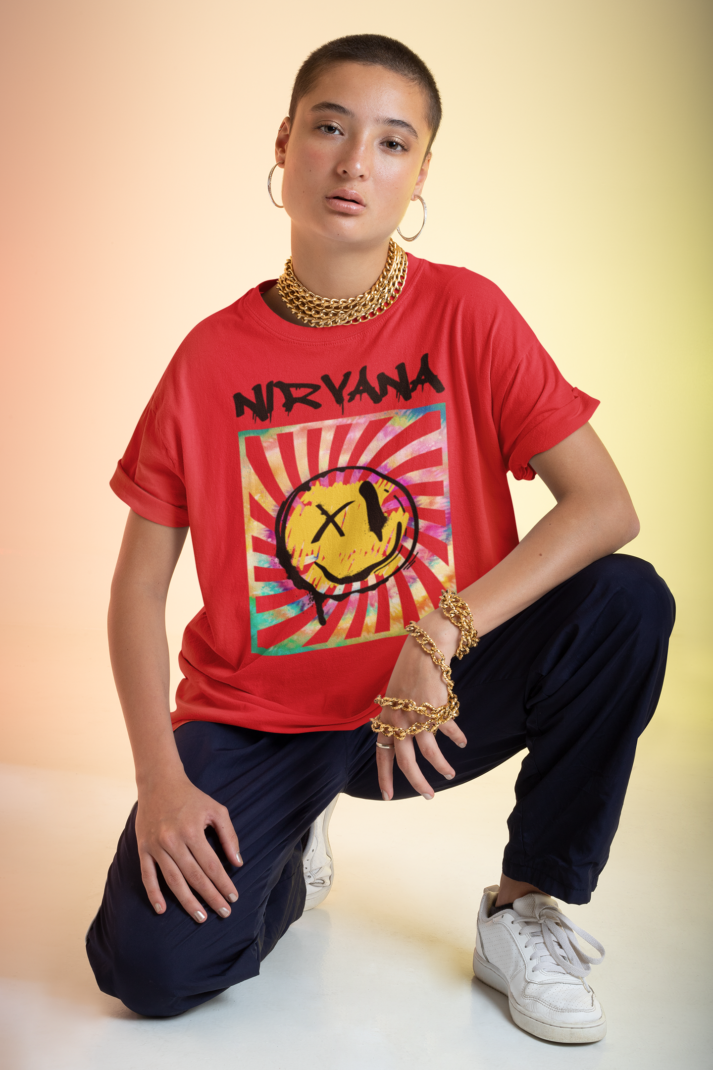 Nirvana Oversized Women's T-shirt