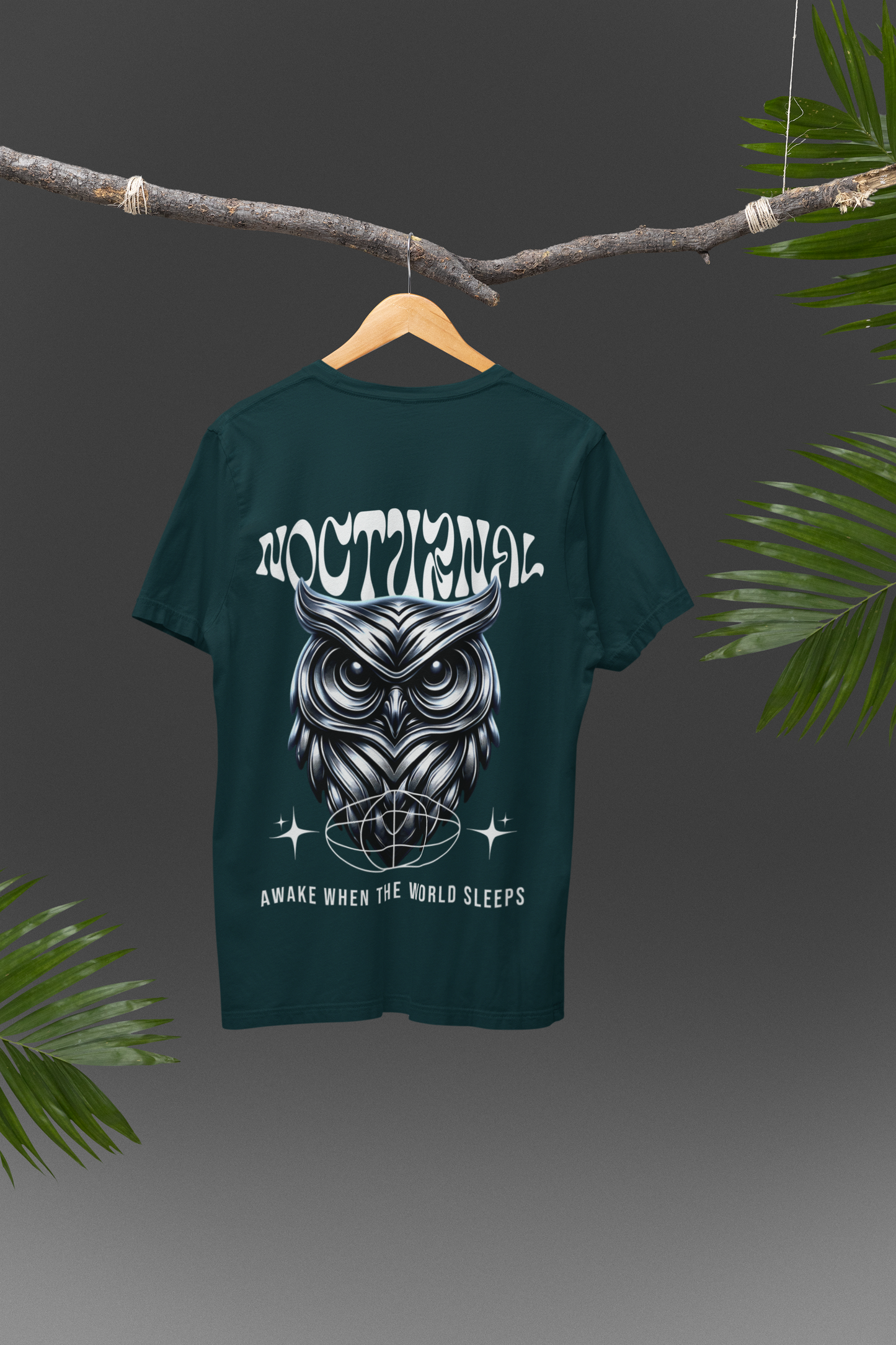 Nocturnal Owl Oversized T-shirt