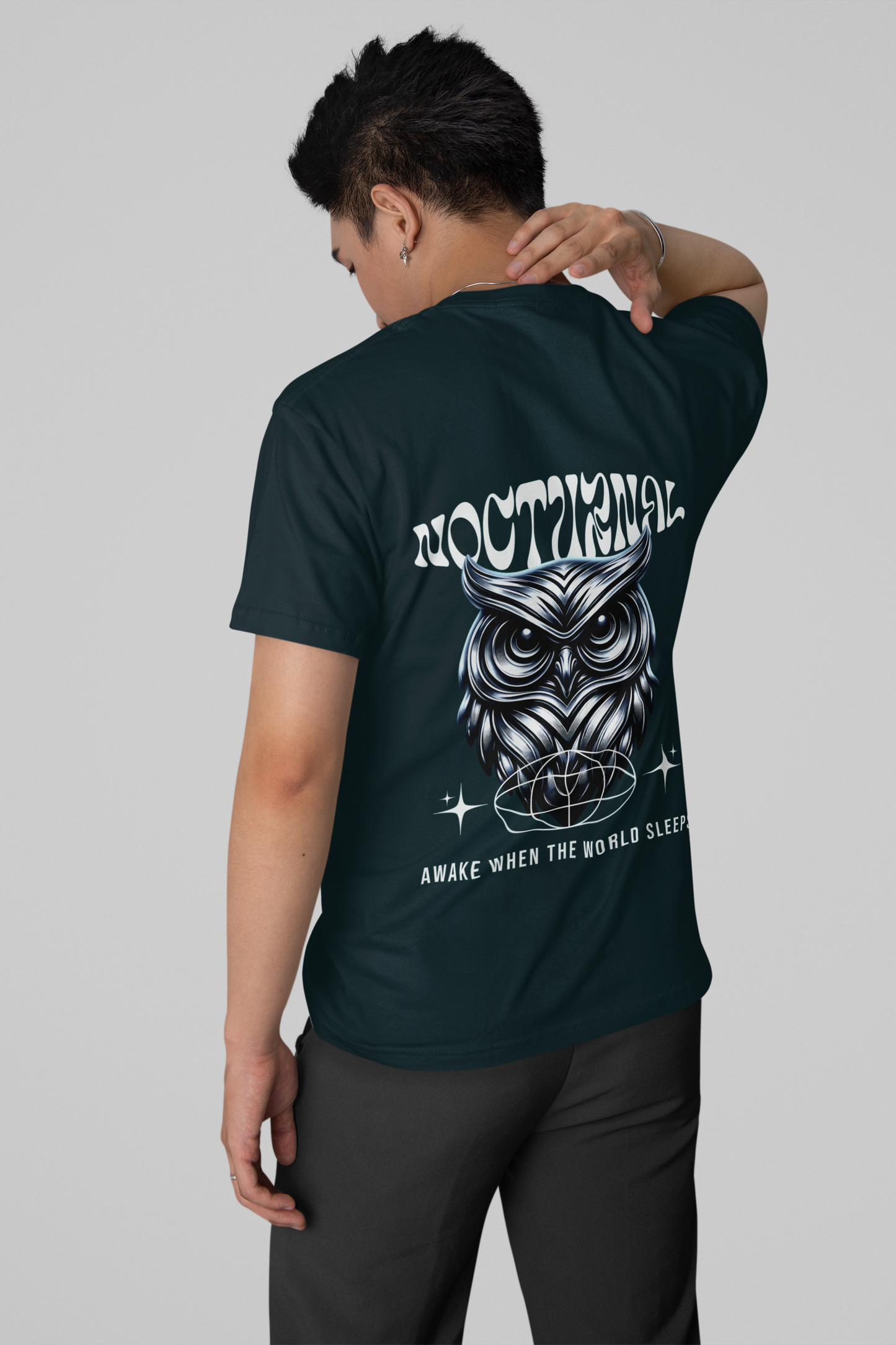 Nocturnal Owl Oversized T-shirt