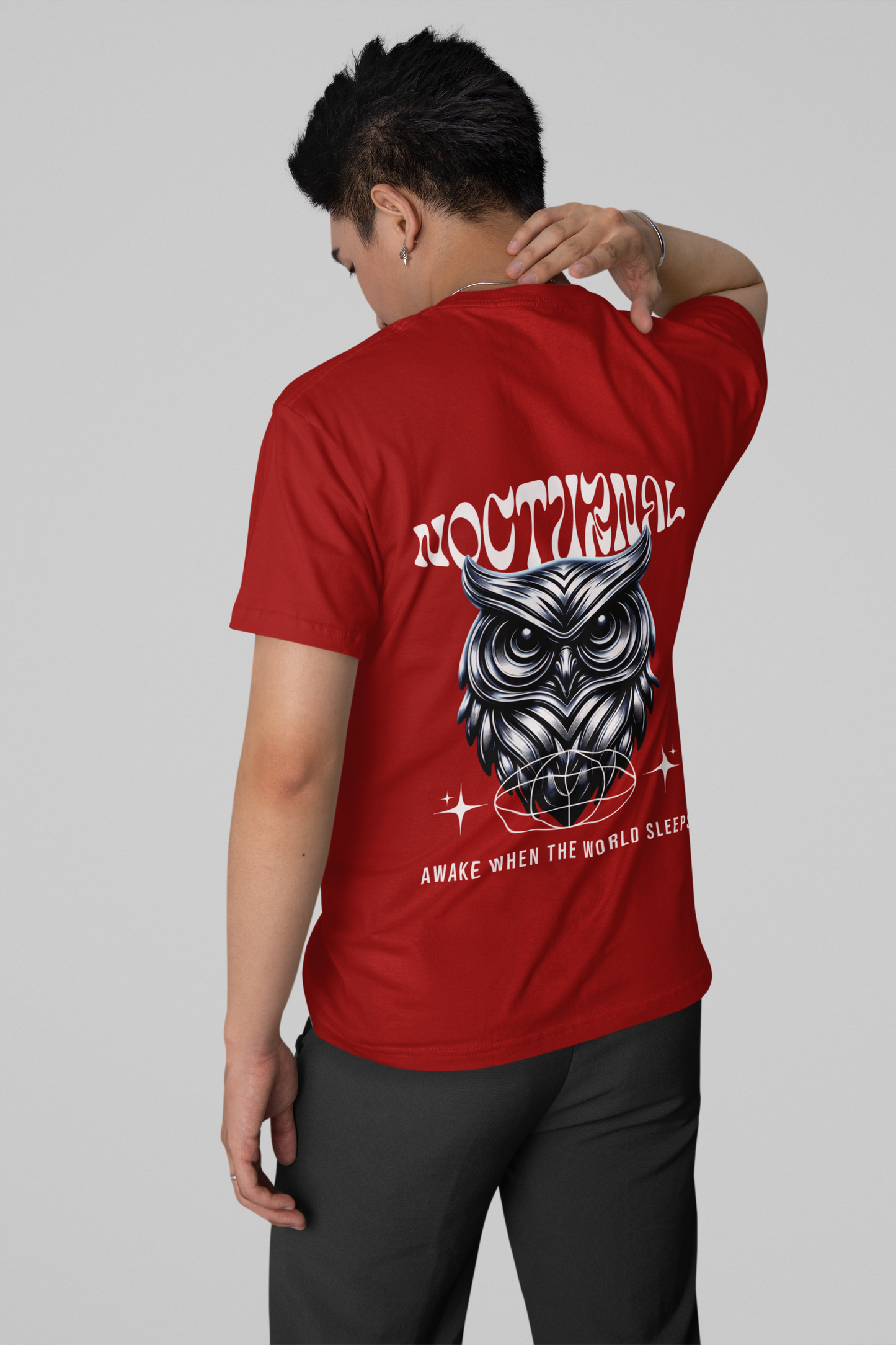 Nocturnal Owl Oversized T-shirt
