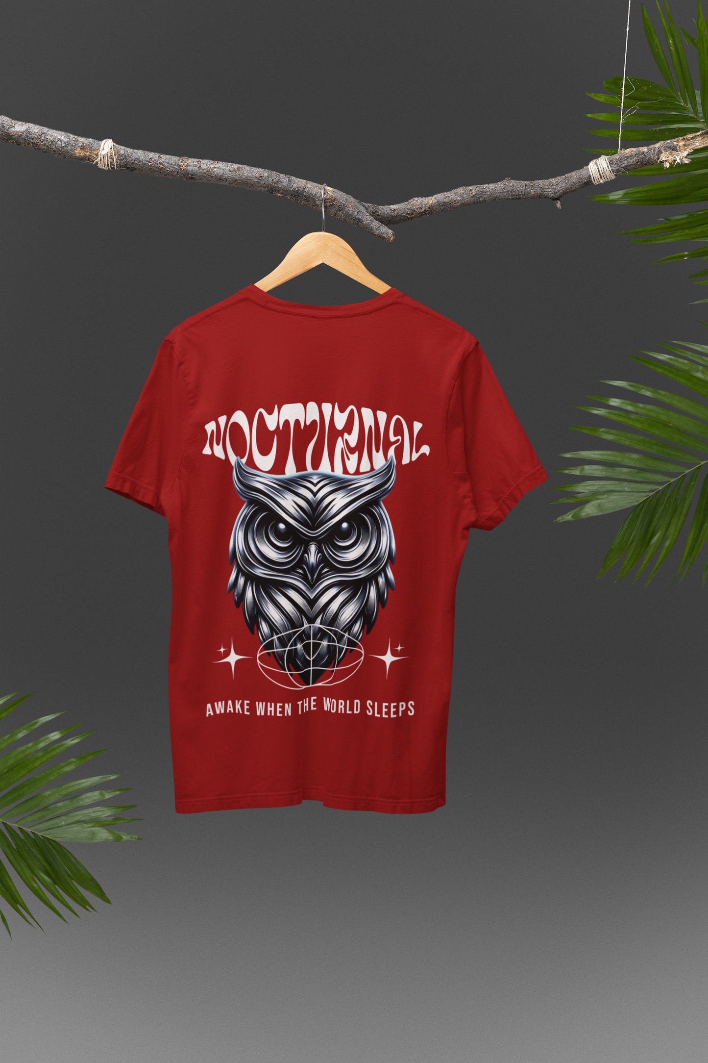 Nocturnal Owl Oversized T-shirt