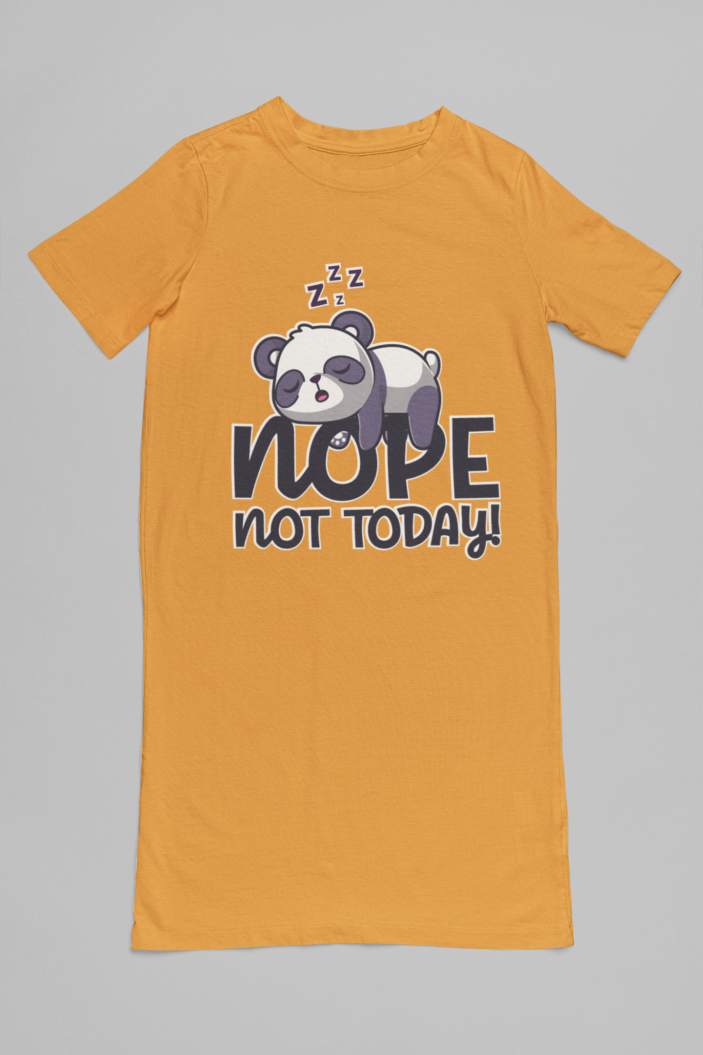 Nope, not Today T-shirt Dress