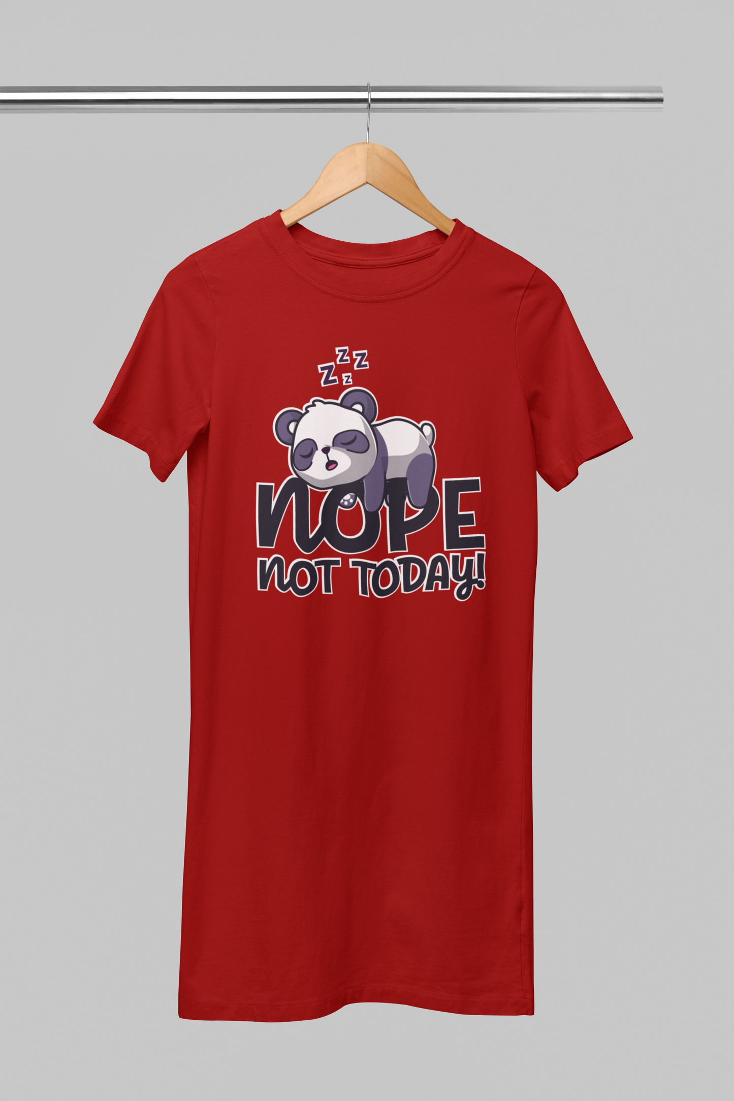 Nope, not Today T-shirt Dress