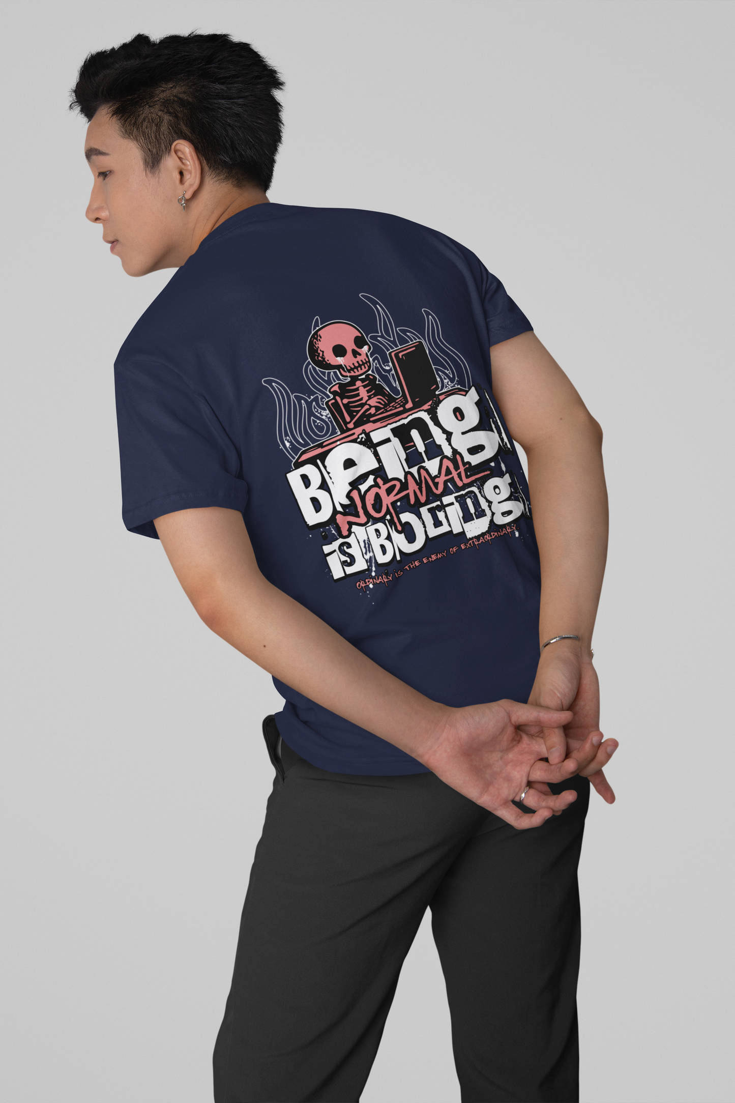 Being Normal is Boring Oversized T-shirt