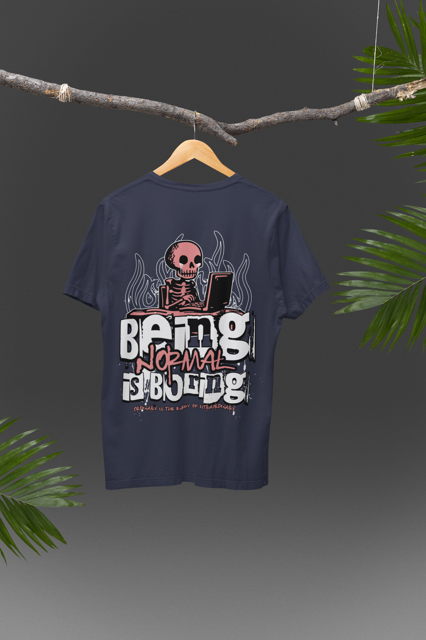 Being Normal is Boring Oversized T-shirt