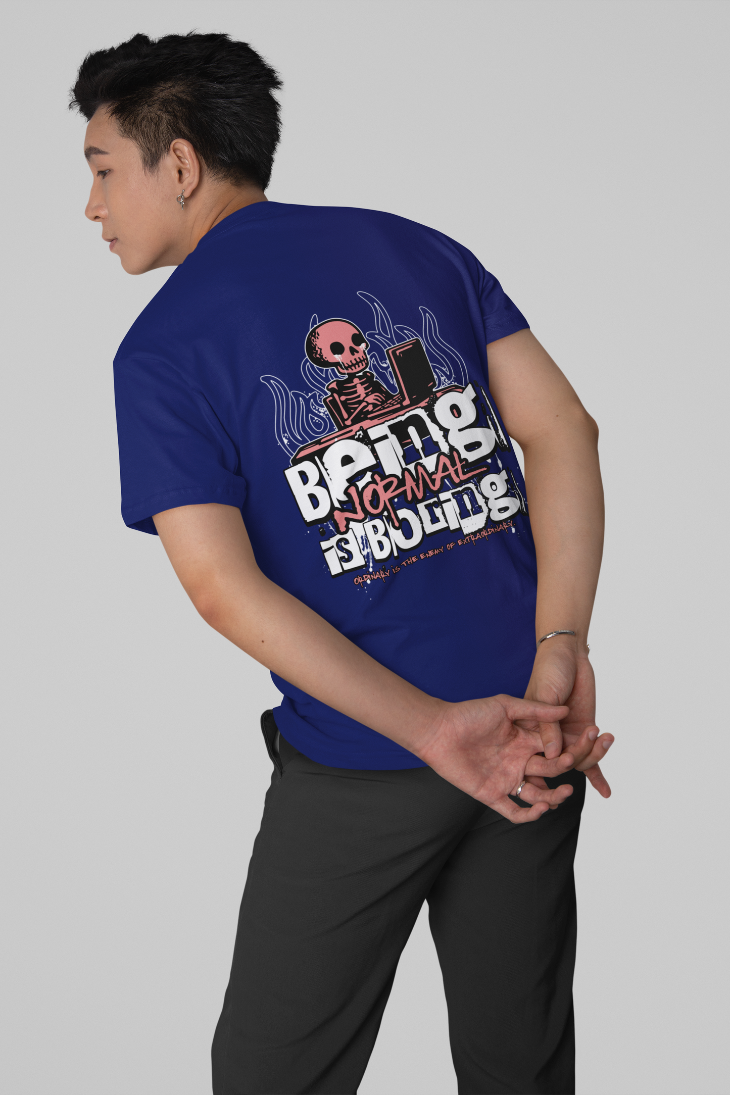 Being Normal is Boring Oversized T-shirt