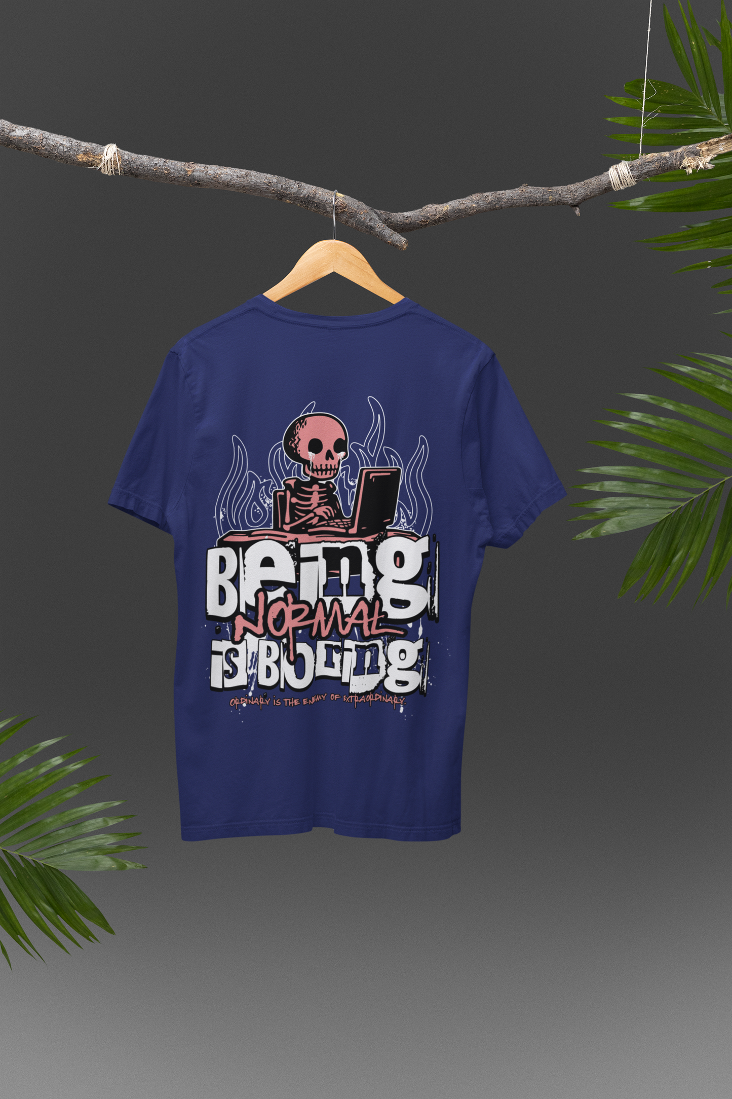 Being Normal is Boring Oversized T-shirt