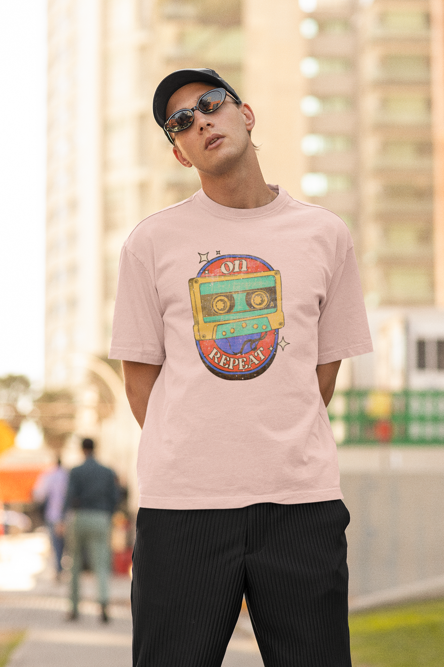 On repeat Men's T-shirt