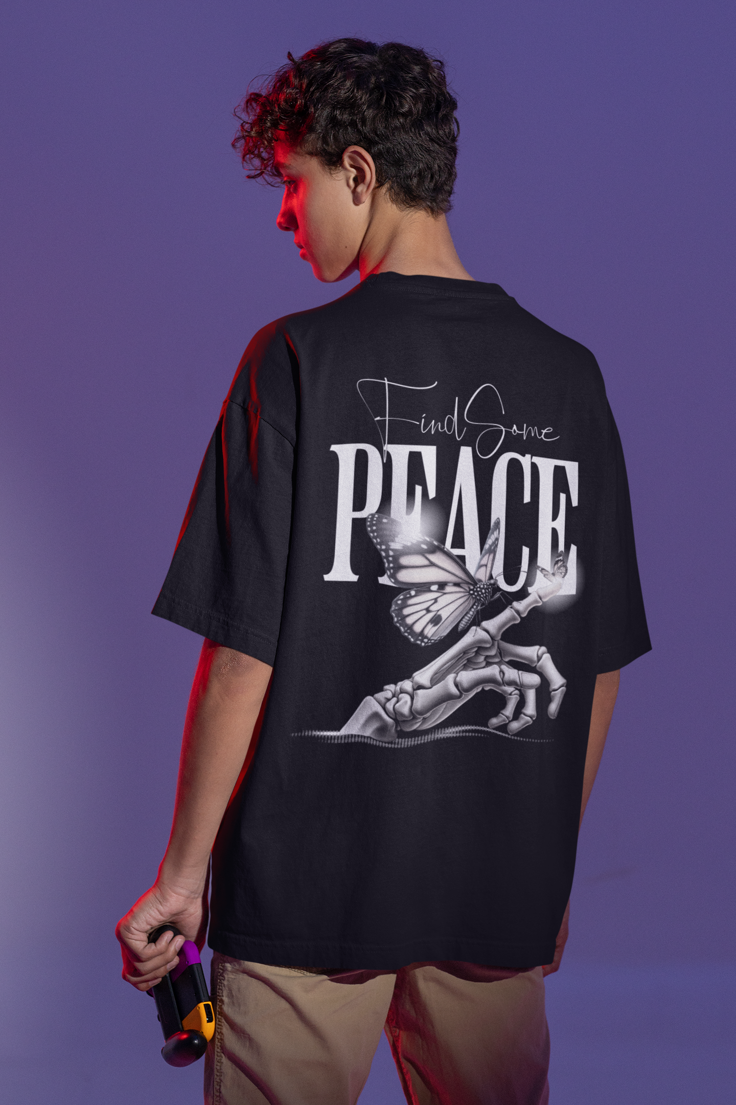 Find Some Peace Oversized T-shirt