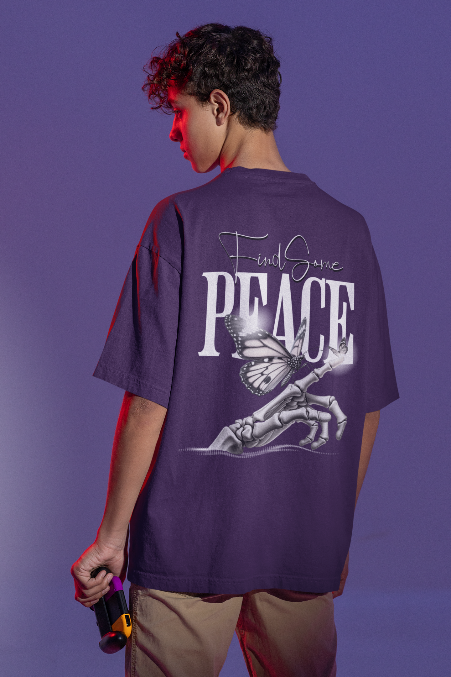 Find Some Peace Oversized T-shirt
