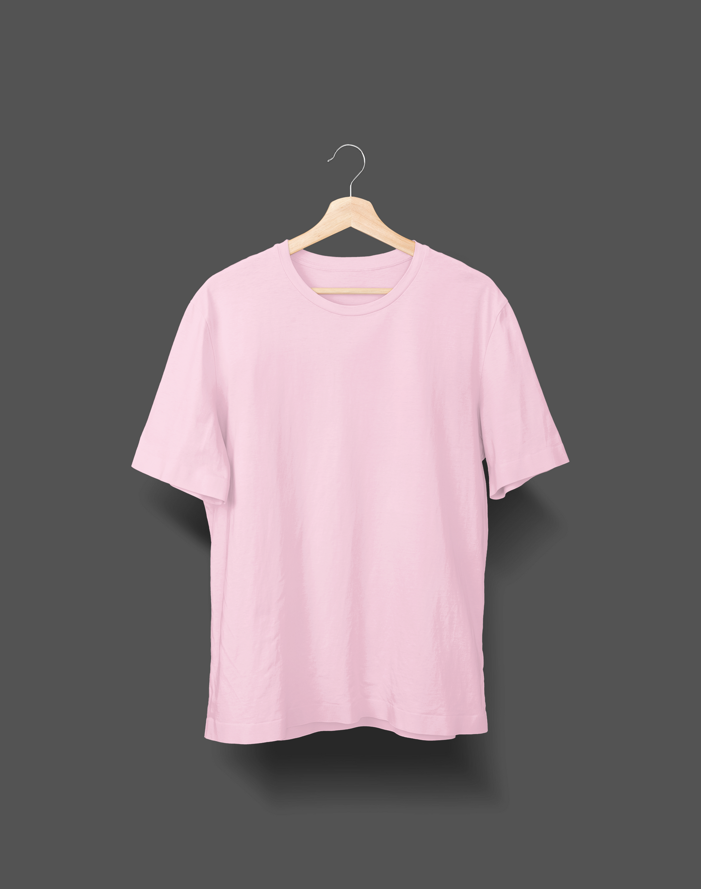 Unisex Oversized Plain T-shirts - Soft Colors