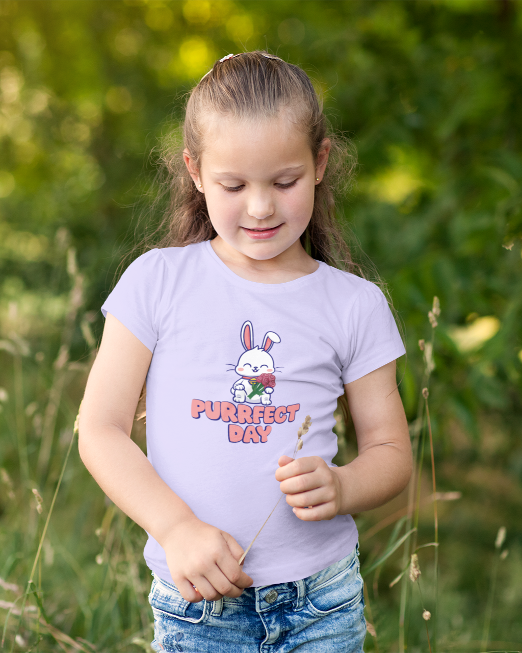 Purrfect Day Girl's T-shirt