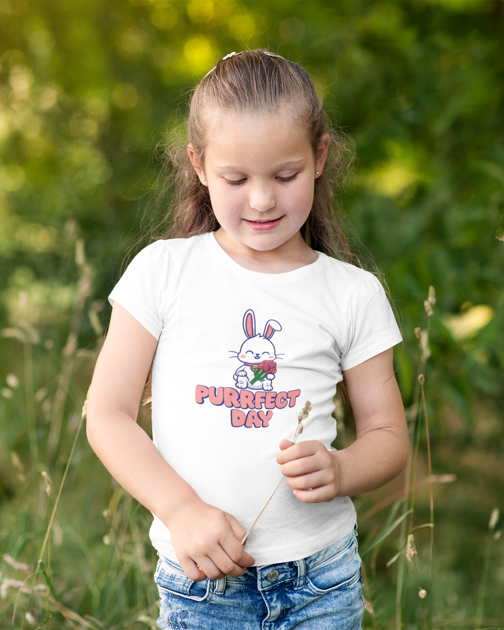 Purrfect Day Girl's T-shirt
