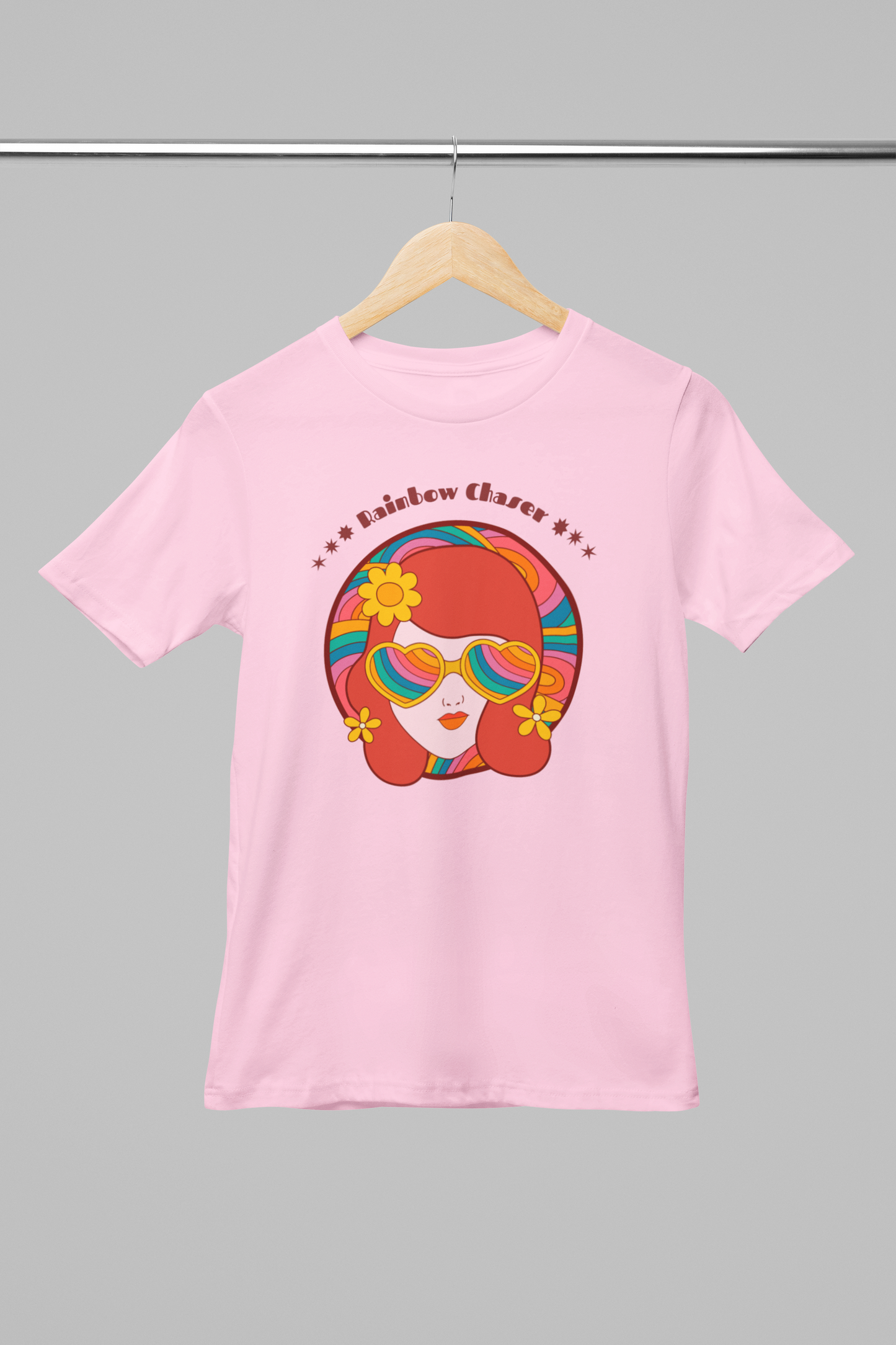 Rainbow Chaser Girl's T-shirt
