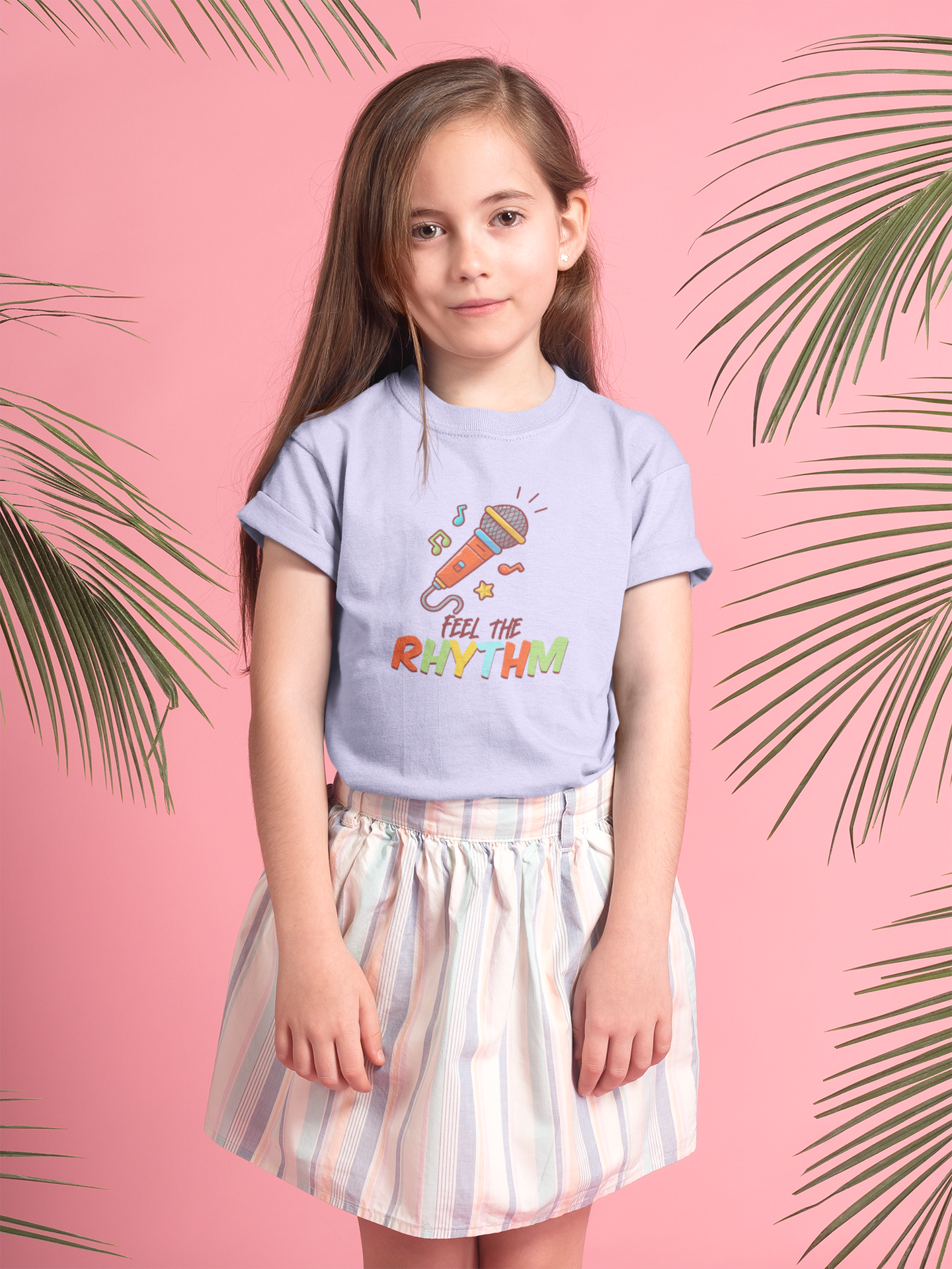 Feel the Rhythm Girl's T-shirt