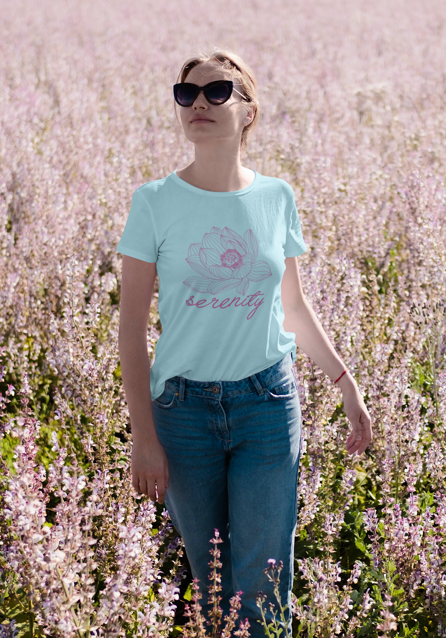 Serenity Lotus Women's T-shirt