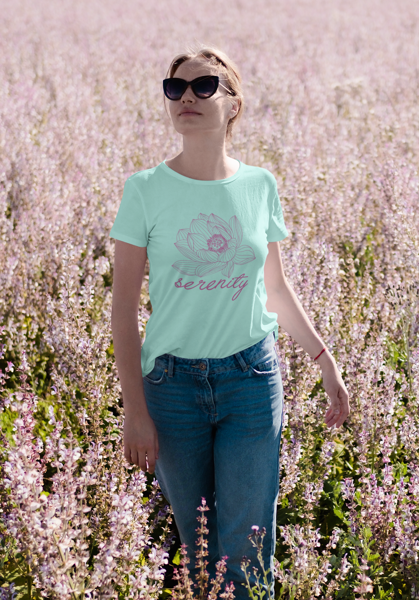 Serenity Lotus Women's T-shirt
