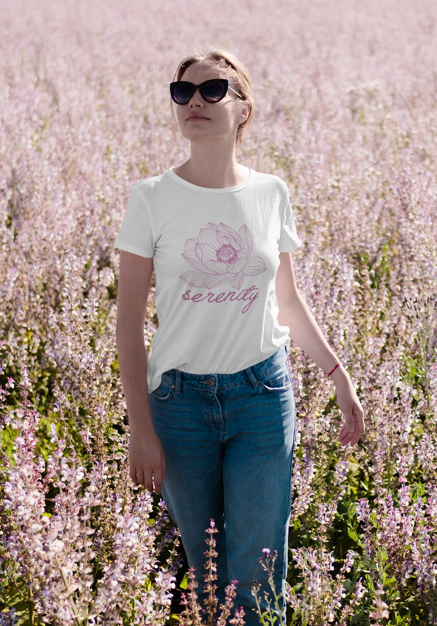 Serenity Lotus Women's T-shirt