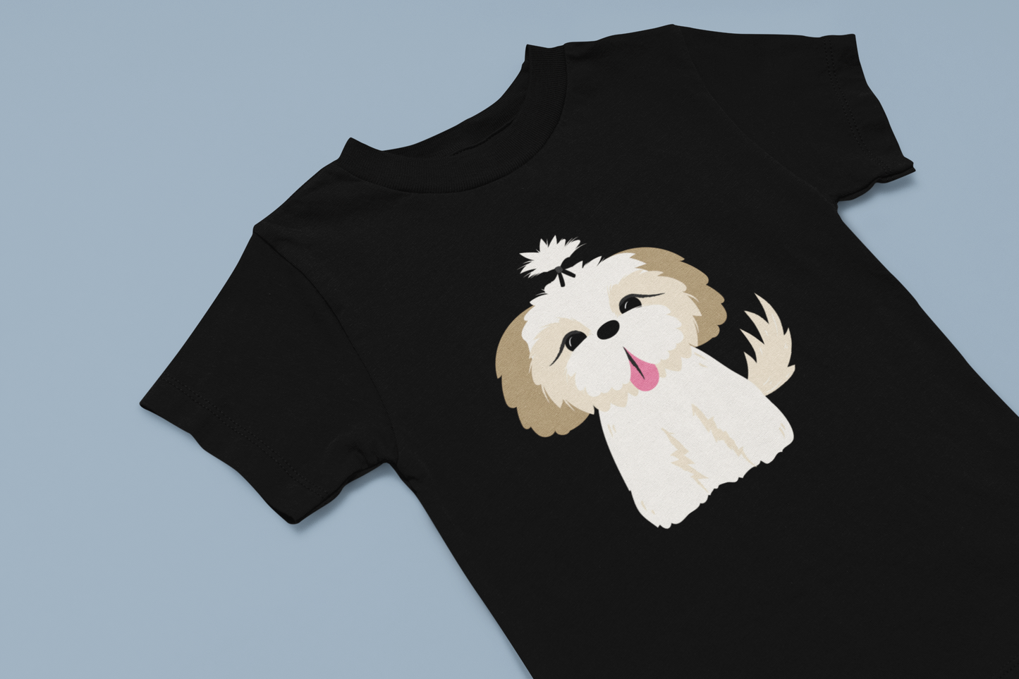 Shih Tzu Puppy Girl's T-shirt