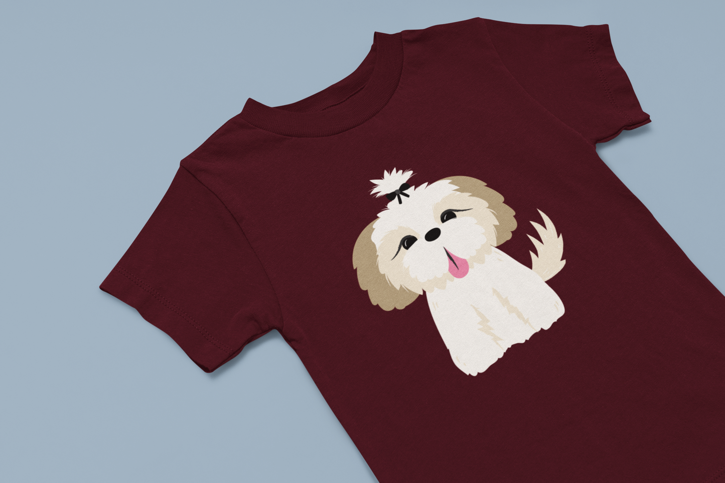 Shih Tzu Puppy Girl's T-shirt