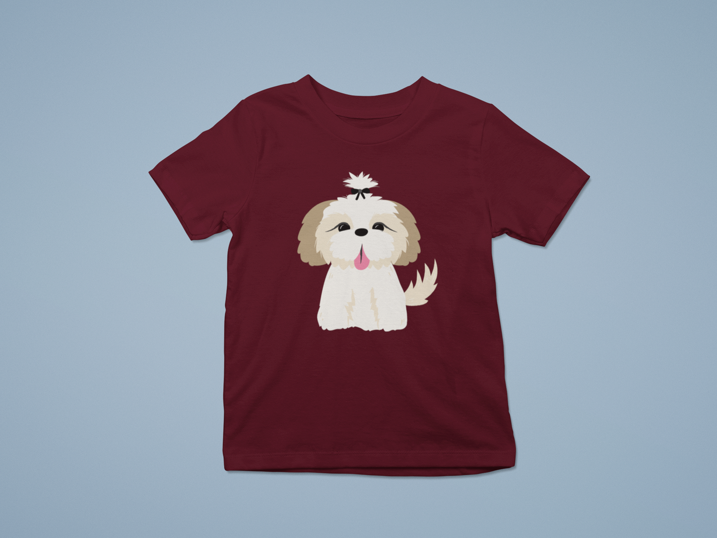 Shih Tzu Puppy Girl's T-shirt