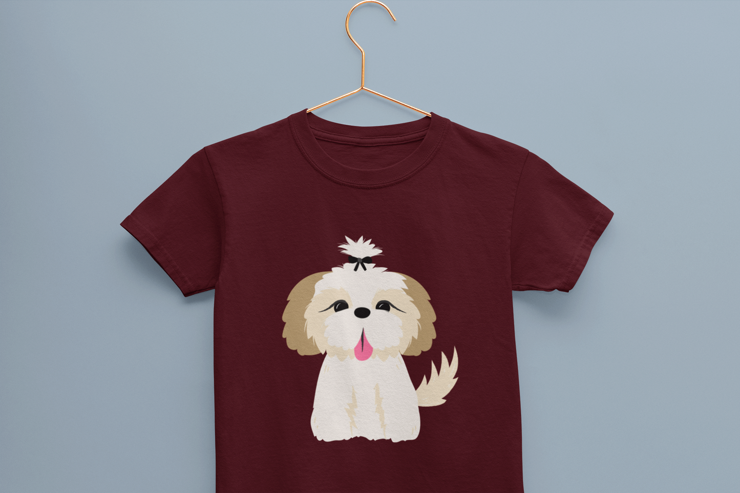 Shih Tzu Puppy Girl's T-shirt