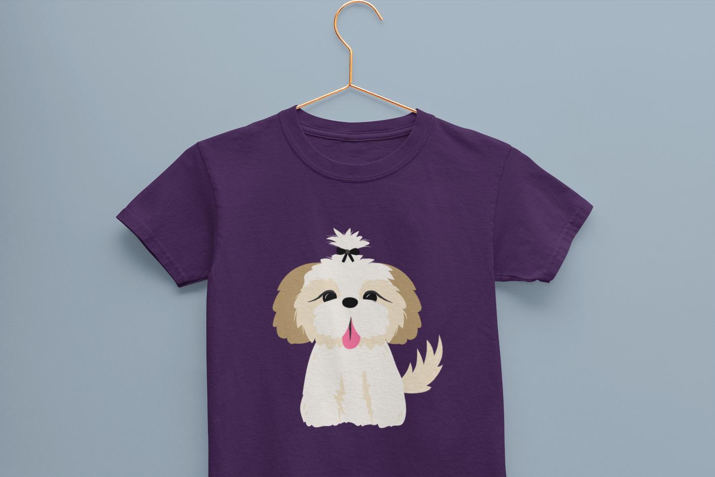 Shih Tzu Puppy Girl's T-shirt