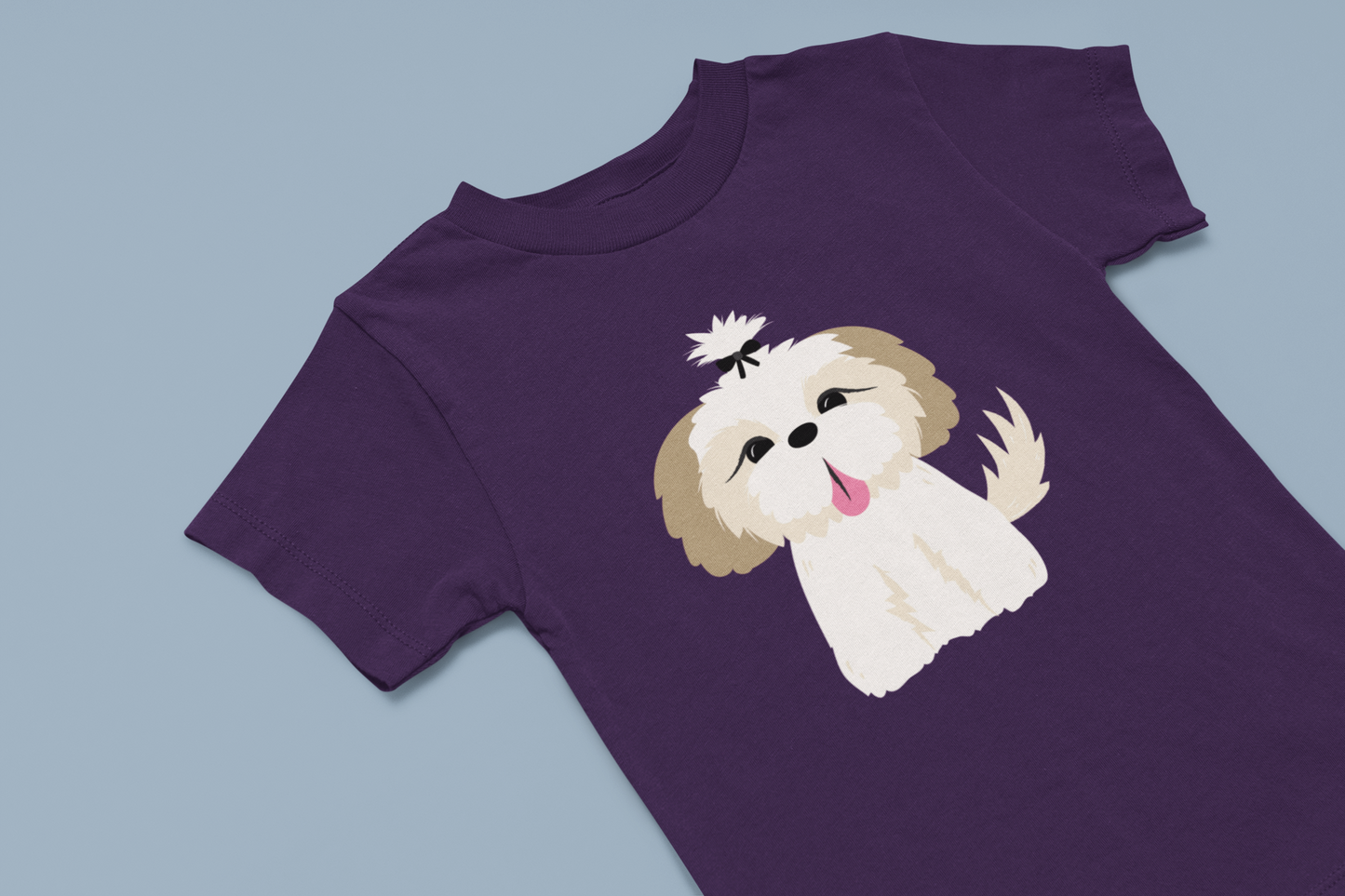 Shih Tzu Puppy Girl's T-shirt