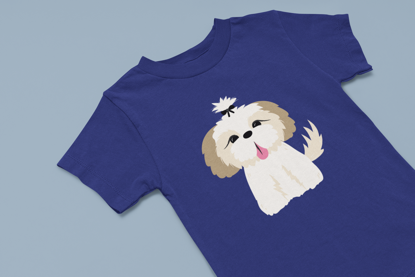 Shih Tzu Puppy Girl's T-shirt