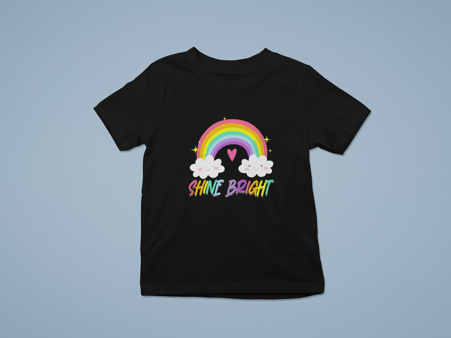 Shine bright like a Rainbow Girl's T-shirt