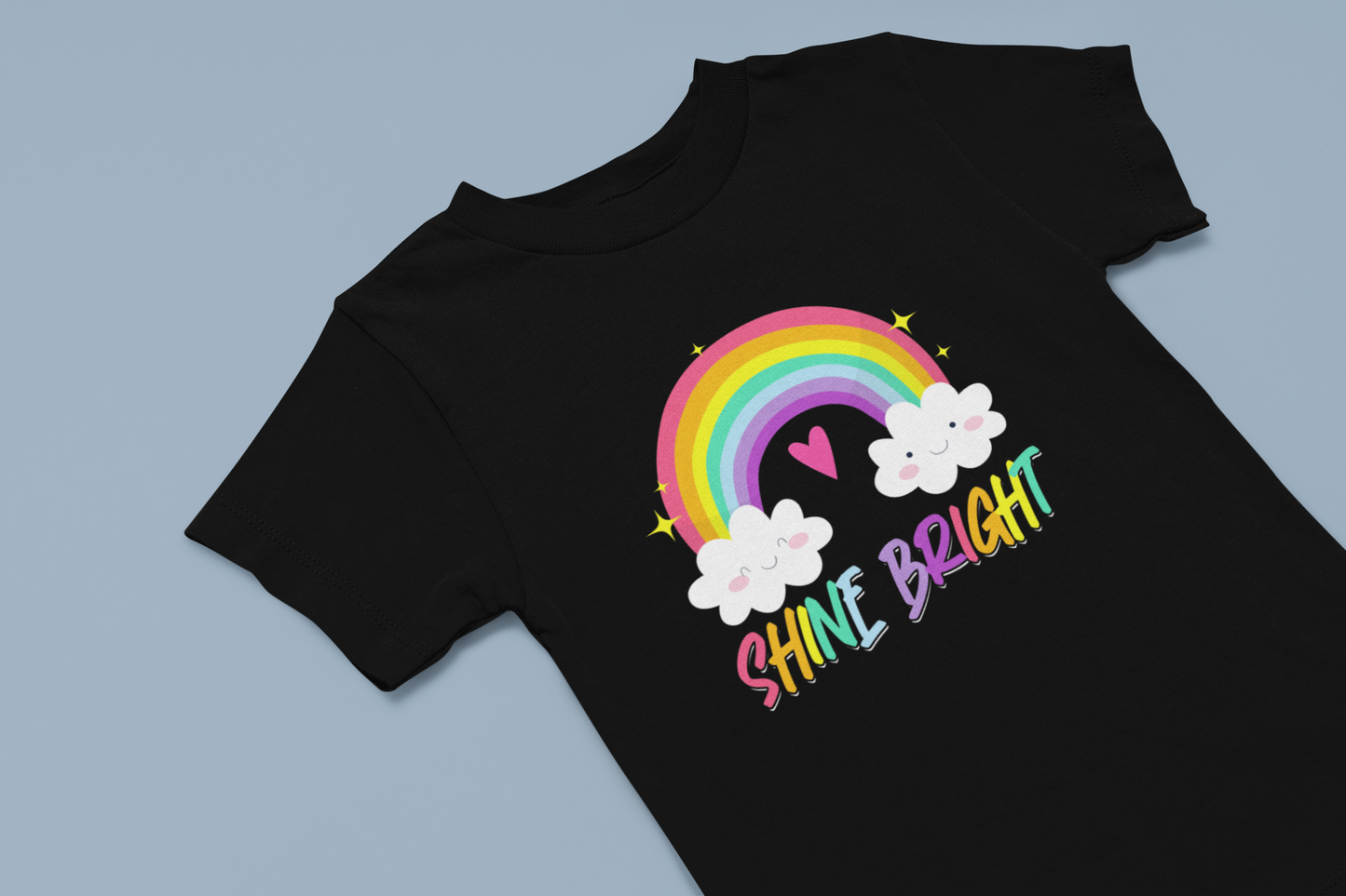 Shine bright like a Rainbow Girl's T-shirt