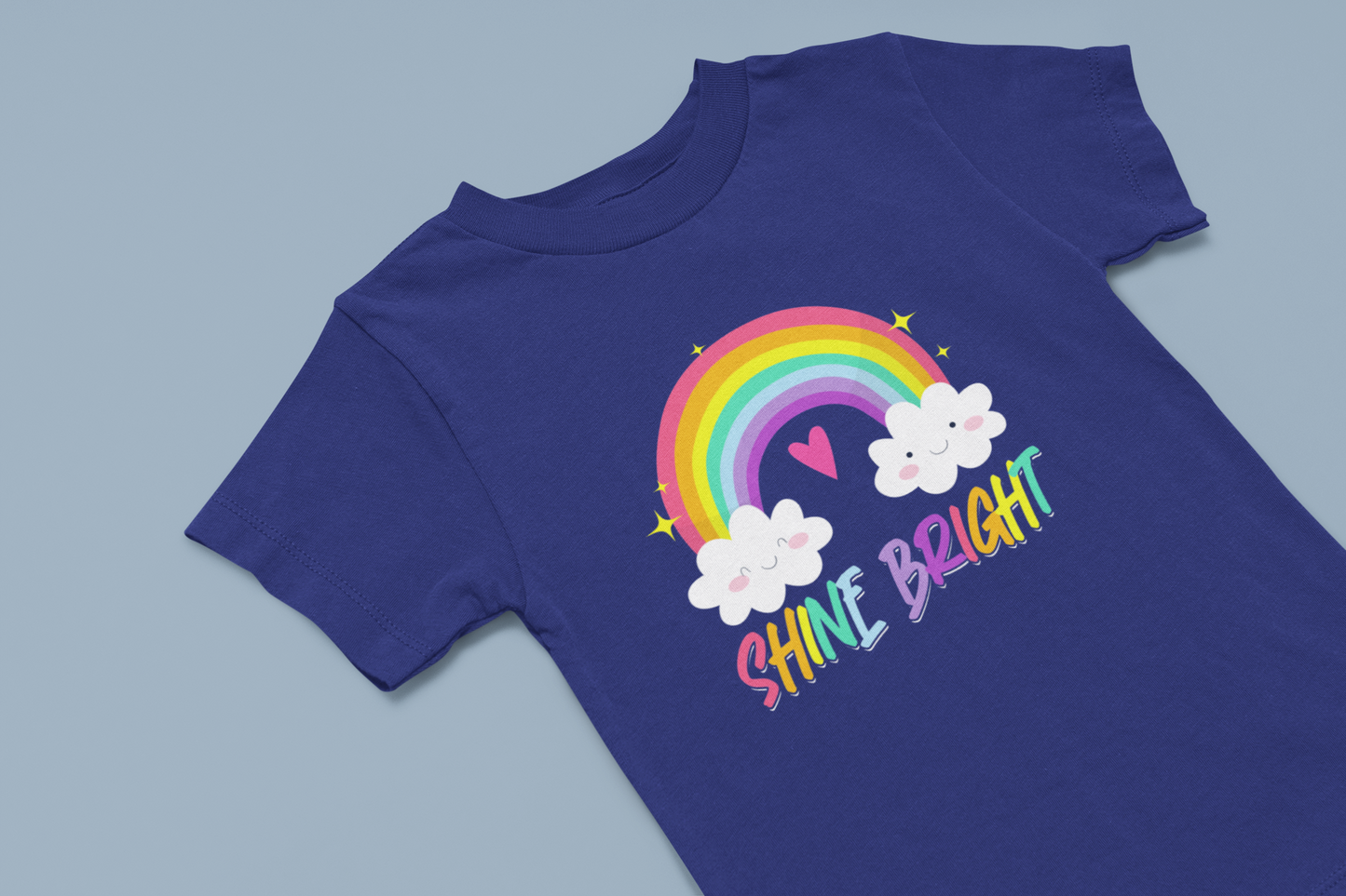 Shine bright like a Rainbow Girl's T-shirt