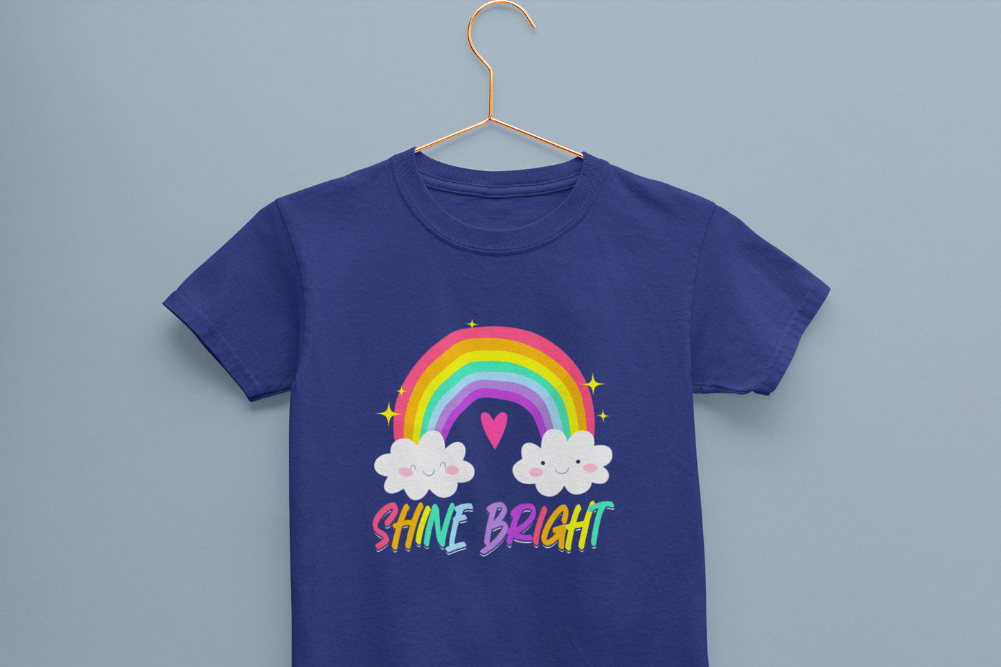 Shine bright like a Rainbow Girl's T-shirt