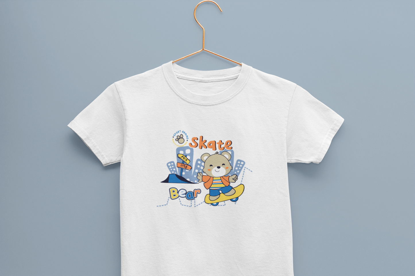 Skate Bear Boy's T-shirt
