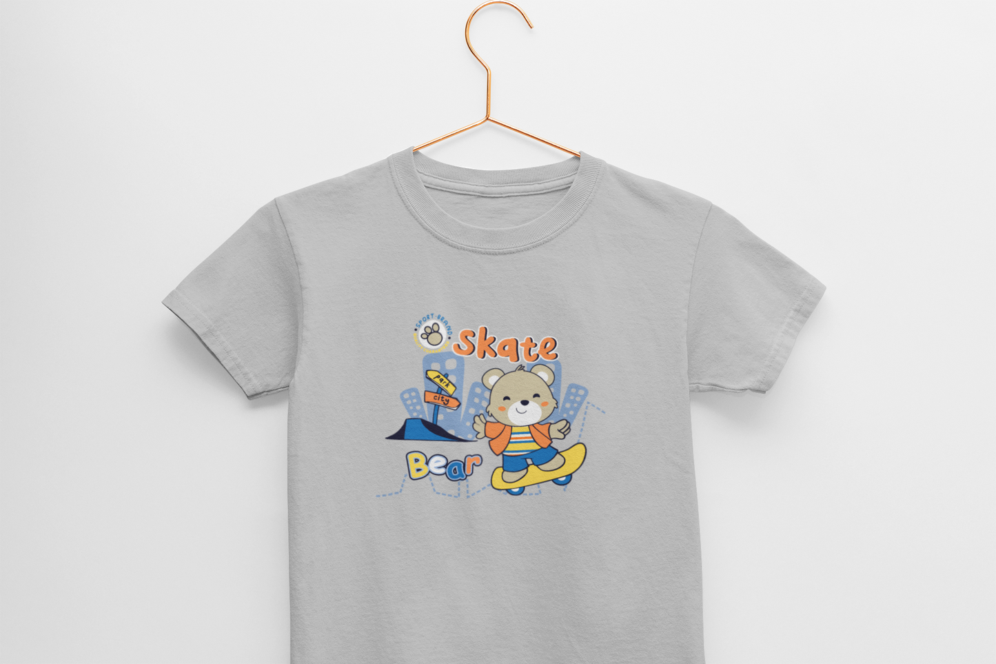 Skate Bear Boy's T-shirt