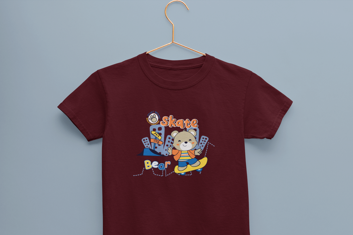 Skate Bear Boy's T-shirt